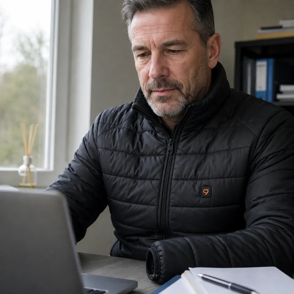 Photo client 9HEAT Forge 9 en situation: bureau frais