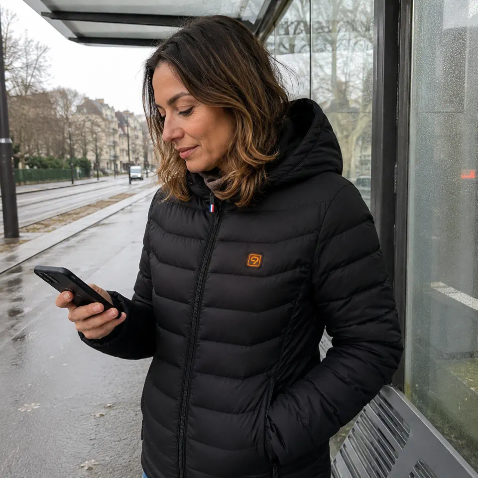 Photo client 9HEAT Signature en situation: trajet