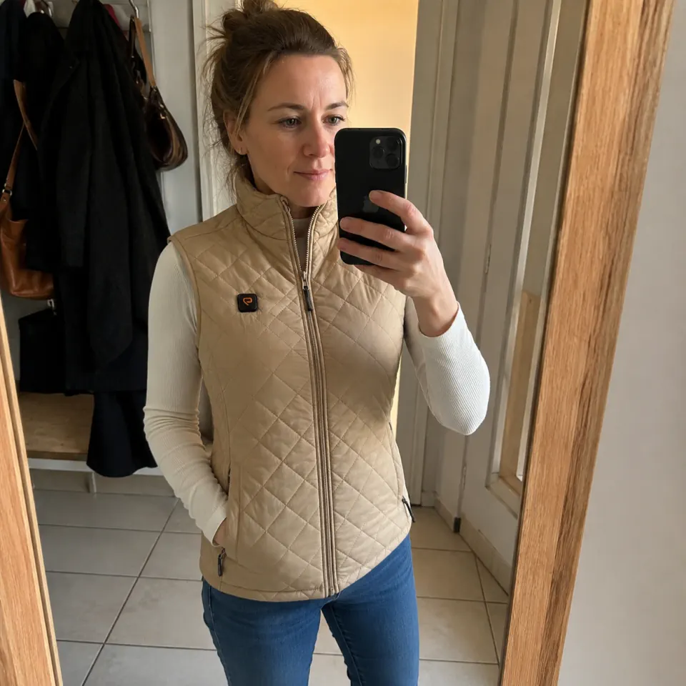 Photo client 9HEAT Elara 21 en situation: miroir maison