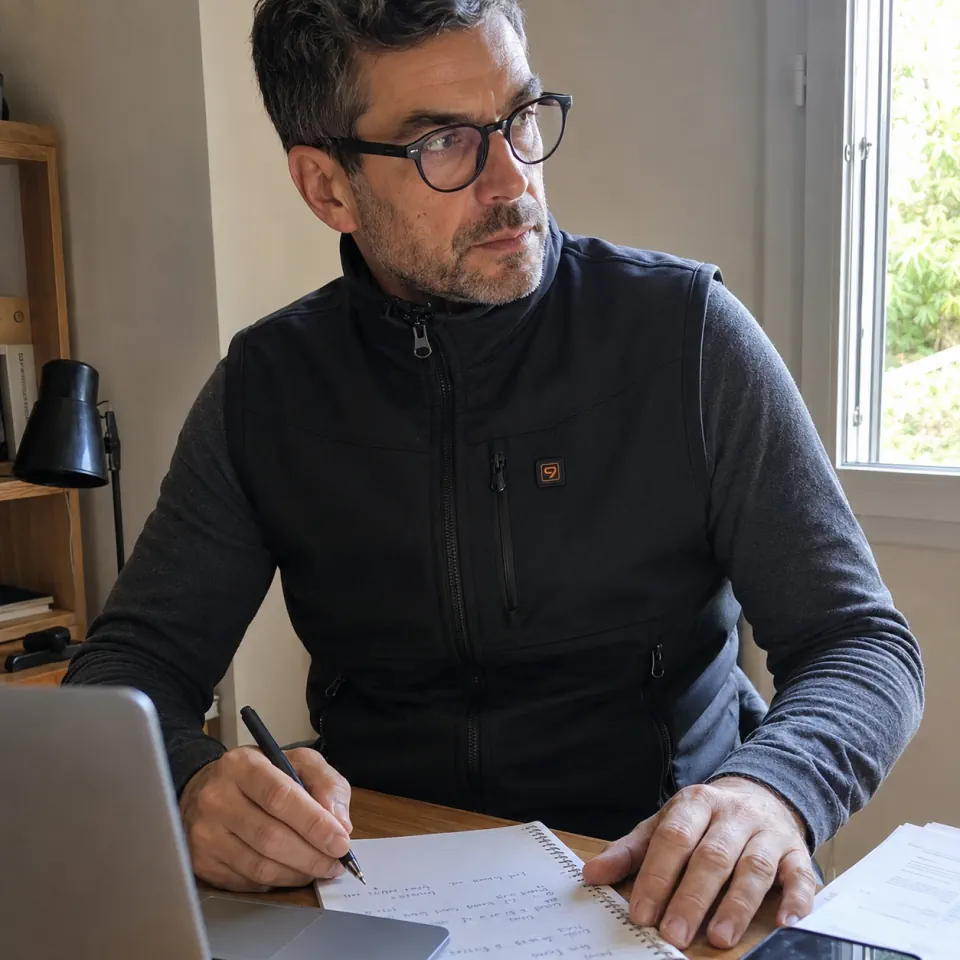 Photo client 9HEAT Trail V6 en situation: bureau frais