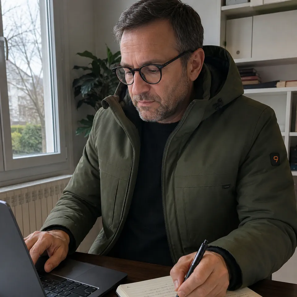 Photo client 9HEAT Alpine 50 en situation: bureau frais