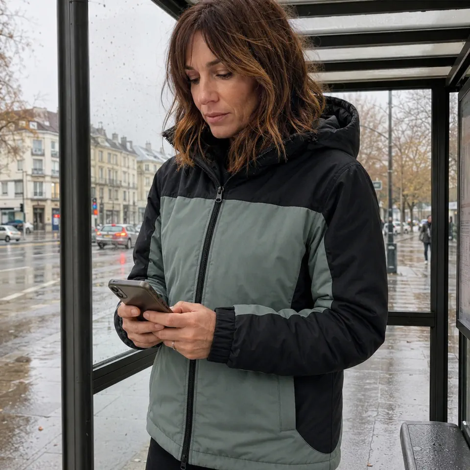 Photo client 9HEAT Shelter 5 en situation: trajet