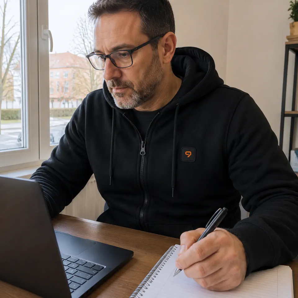 Photo client 9HEAT Cosy 4 en situation: bureau frais