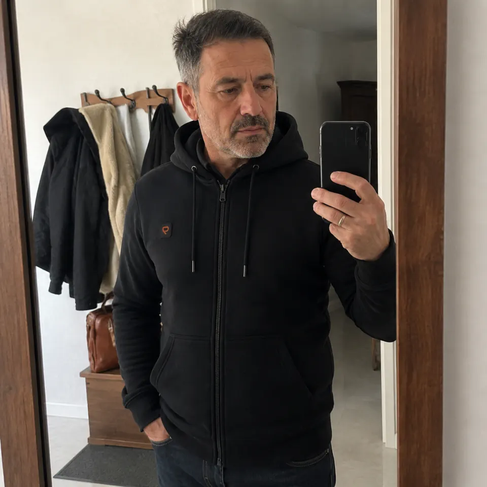 Photo client 9HEAT Zip 6 en situation: miroir