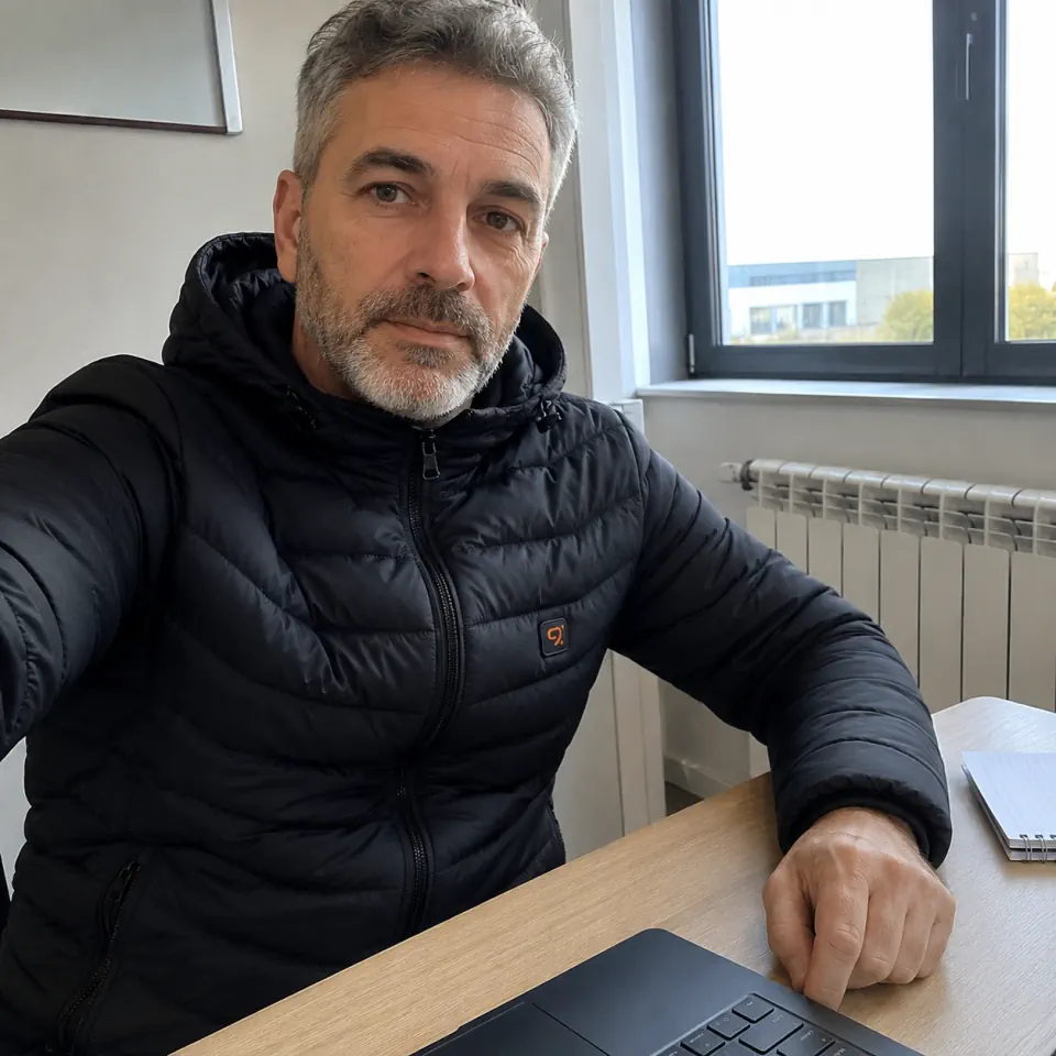 Photo client 9HEAT Transit 5 en situation: bureau frais