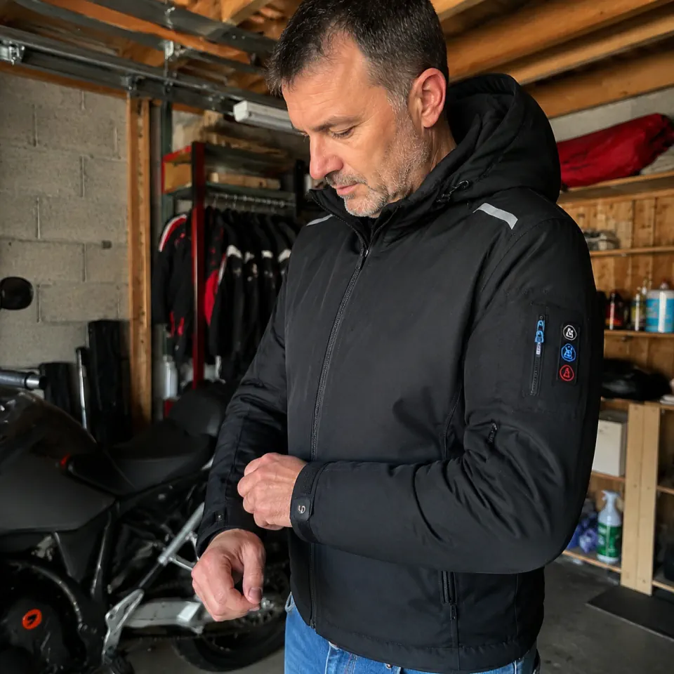 Photo client 9HEAT Rider 9 en situation: garage