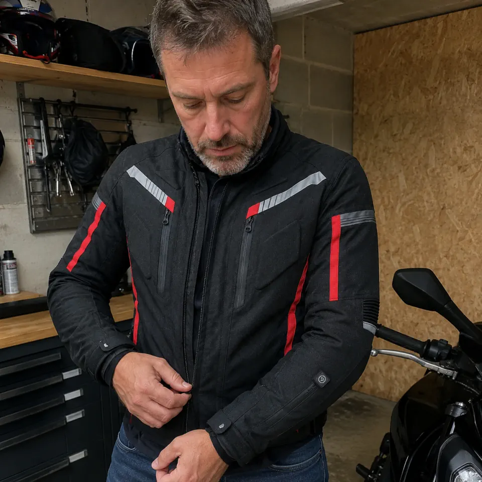 Photo client 9HEAT Road X9 en situation: garage