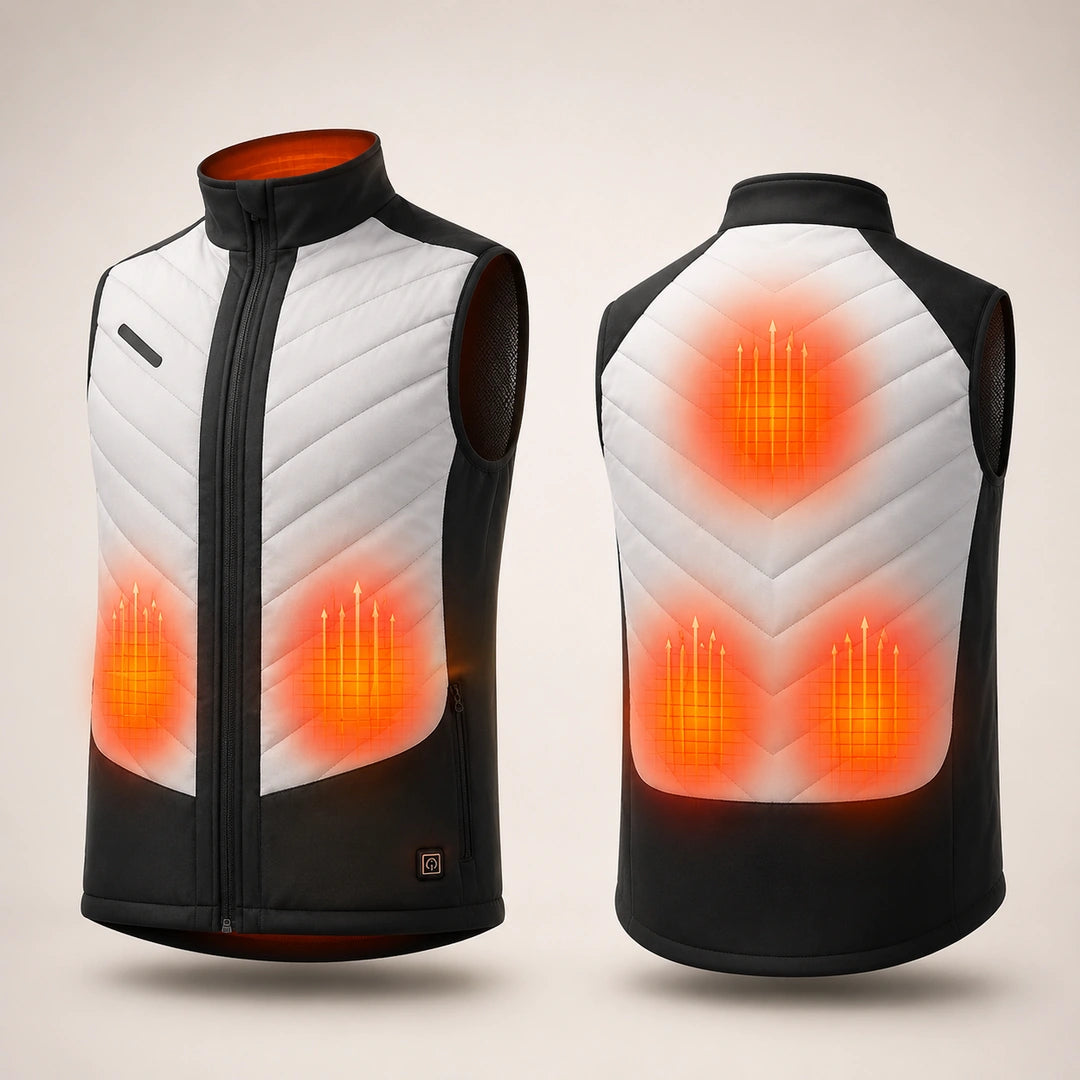 9HEAT Aero R5 - Gilet chauffant sport Homme