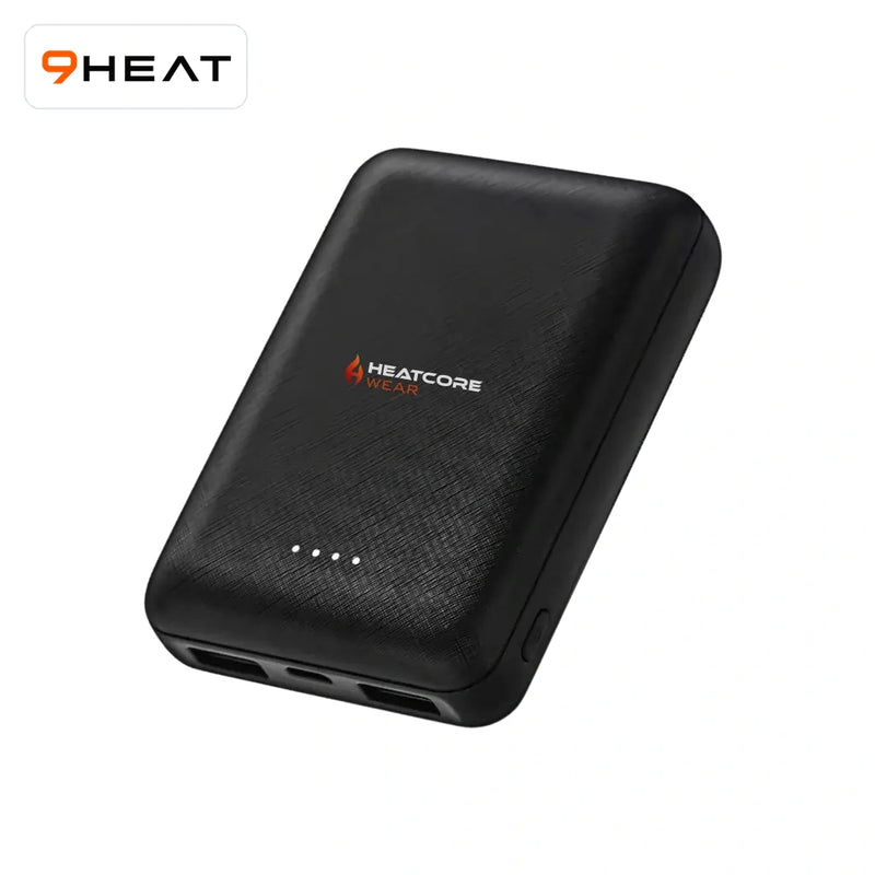 9HEAT Batterie externe 10 000 mAh pour veste chauffante